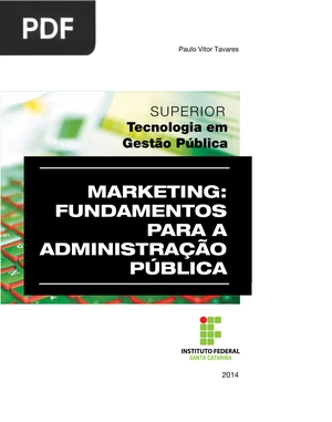 Marketing: fundamentos para a administração pública