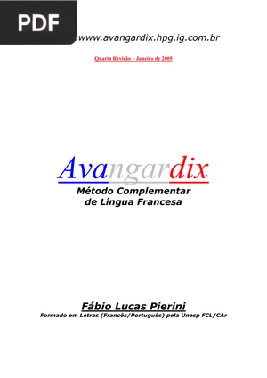 Método Complementar de Língua Francesa