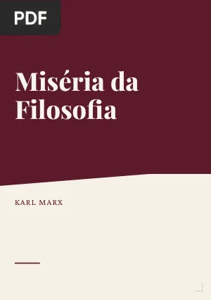 Miséria da Filosofia