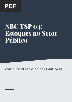 NBC TSP 04: Estoques no Setor Público