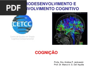 Neurodesenvolvimento e Desenvolvimento Cognitivo II