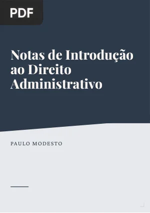 Notas de Introdução ao direito administrativo