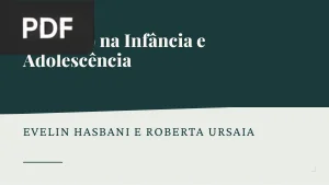 Nutrição na Infância e Adolescência
