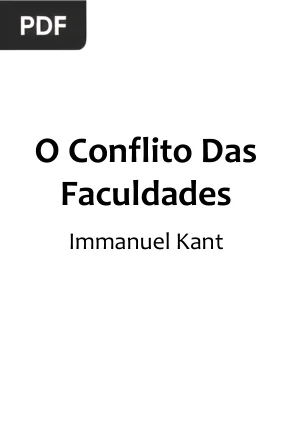O Conflito Das Faculdades