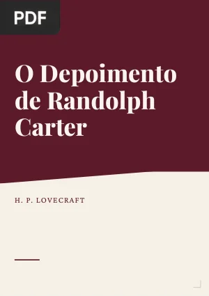 O Depoimento de Randolph Carter