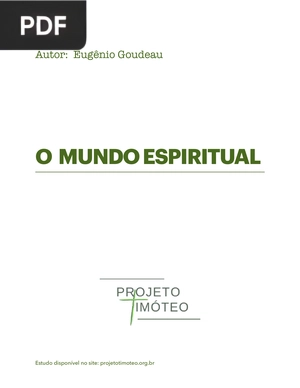 O Mundo Espiritual