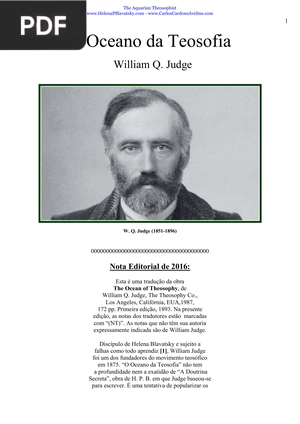 O Oceano da Teosofia