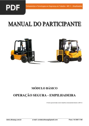 Operação Segura de Empilhadeira