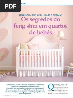 Os segredos do feng shui em quartos de bebés