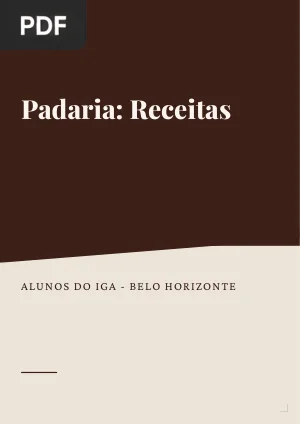 Padaria: Receitas