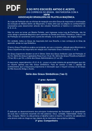 Painéis do Rito Escocês Antigo e Aceito