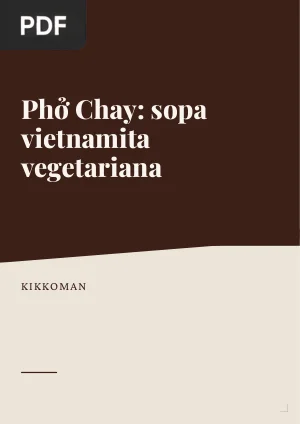 Phở Chay: sopa vietnamita vegetariana