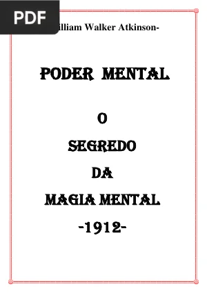 Poder Mental: O Segredo da Magia Mental