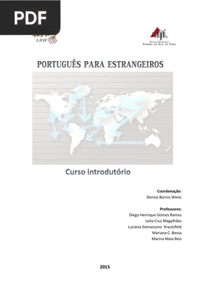 Português para estrangeiros. Curso introdutório