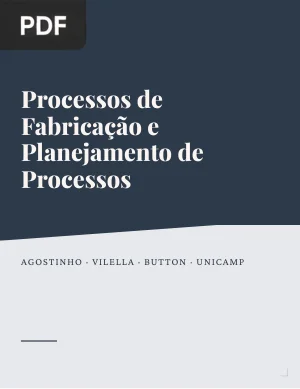 Processos de Fabricação e Planejamento de Processos