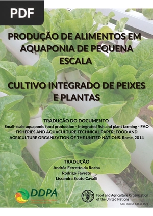 Produção de Alimentos em Aquaponia de Pequena Escala - Cultivo Integrado de Peixes e Plantas