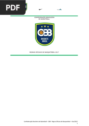 Regras oficiais de basquetebol