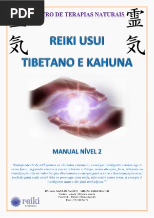 Reiki Usui Tibetano e Kahuna - Manual Nível 2