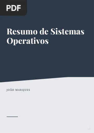 Resumo de Sistemas Operativos