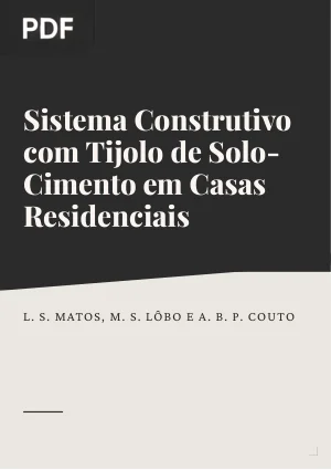 Sistema Construtivo com Tijolo de Solo-Cimento em Casas Residenciais