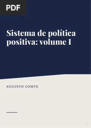 Sistema de política positiva: volume I