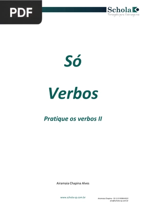 Só verbos: Pratique os verbos 2