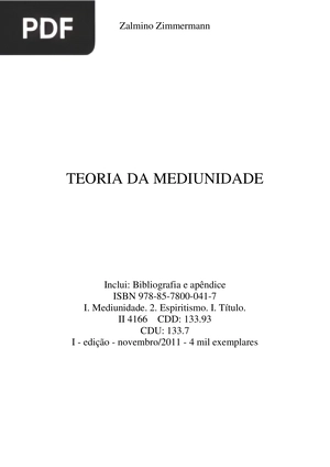 Teoria da Mediunidade