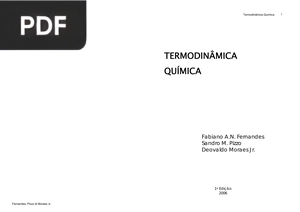 Termodinâmica Química