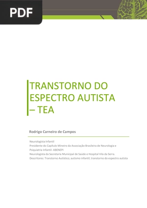 Transtorno do espectro autista - TEA