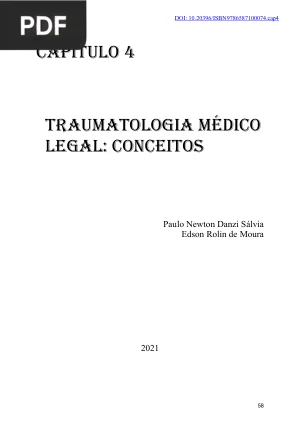 Traumatologia Médico Legal: Conceitos