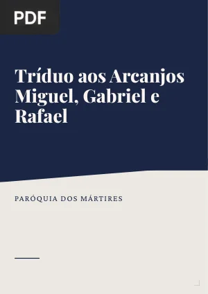 Tríduo aos Arcanjos Miguel, Gabriel e Rafael