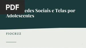 Uso de Redes Sociais e Telas por Adolescentes