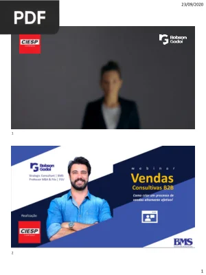 Vendas consultivas e B2B